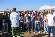 Delegates at the excursion in Midmar dam in Petermaritzburg KZN 02